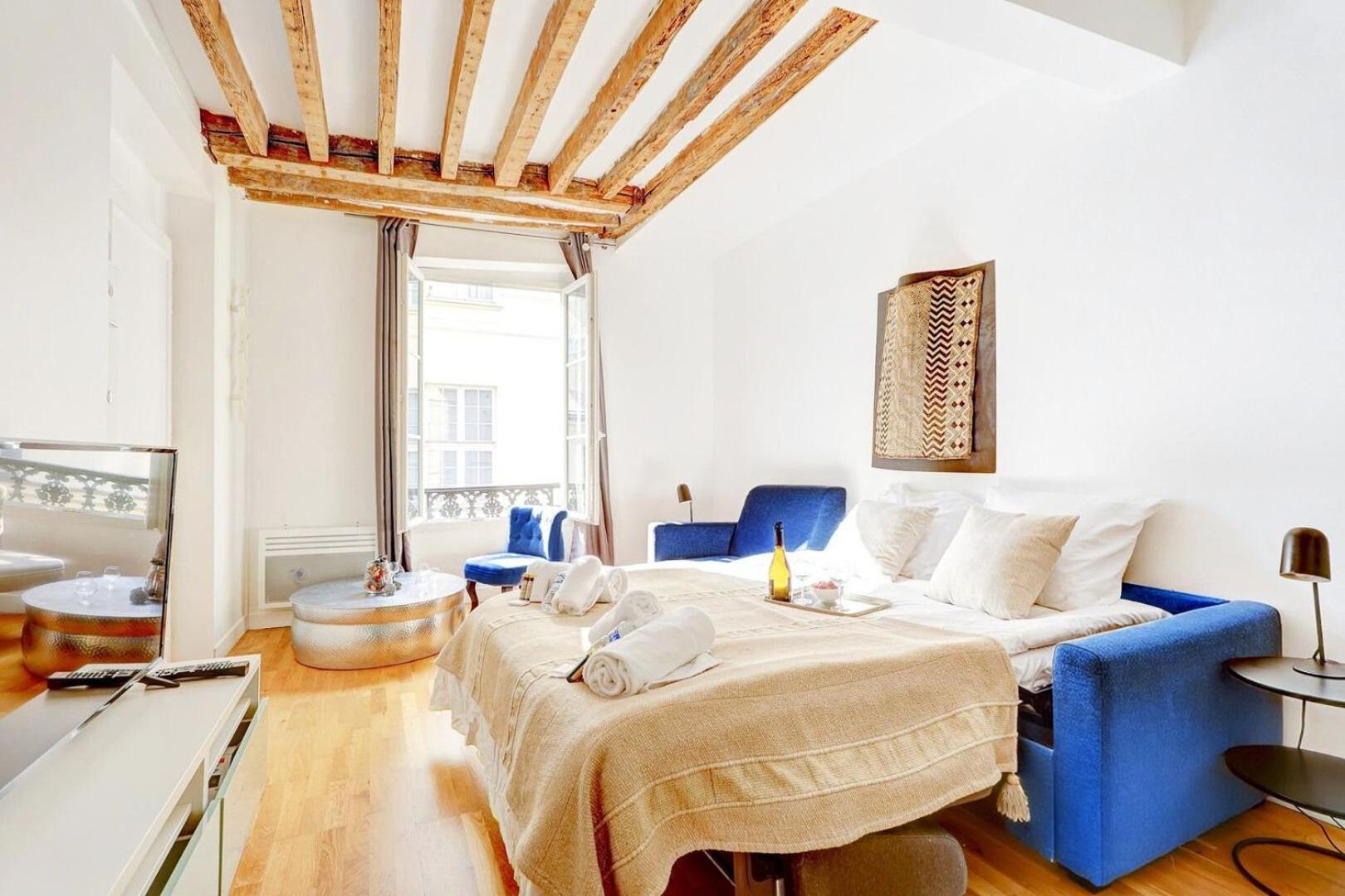 Bluestay 284 - Superbe Appartement Dans Le Marais Paris Eksteriør billede